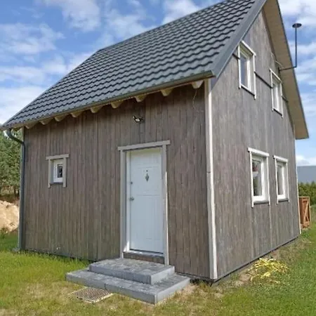 Drewniany Domek Na Kaszubach U Oli Niesiolowice Exterior photo